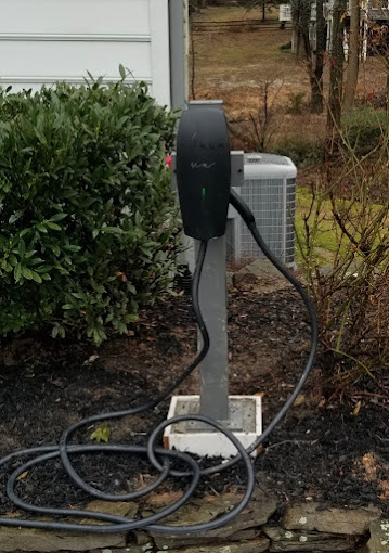 Car electrical charging station